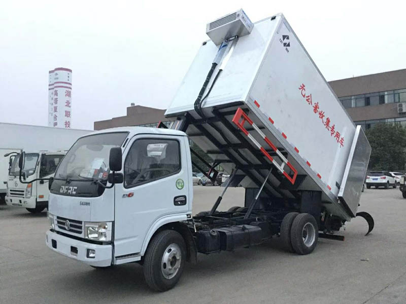 東風(fēng)多利卡D6無(wú)害化冷藏車(chē)